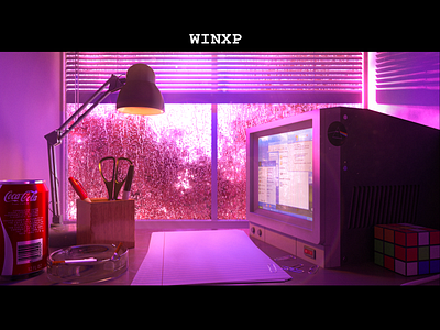 WINXP 3d 3d art cinema4d free octanerender render wallpaper