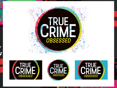 True Crime Obsessed Logo Redesign by Angela on Dribbble