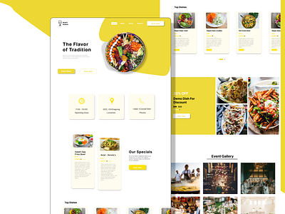 Food Hotel Website