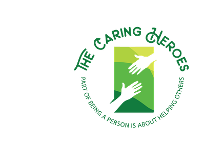 The Caring Heroes Logo Design