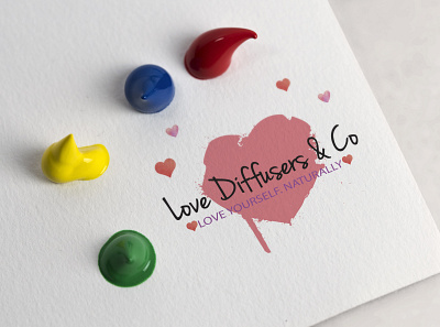 Love Diffusers & Co Business Logo Design branding design graphic design illustration logo logo design vector