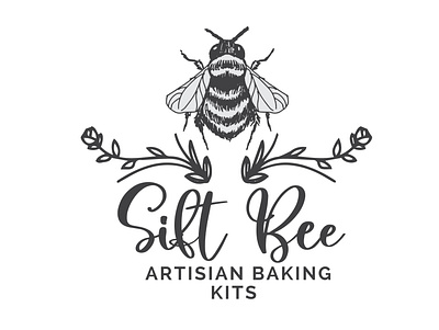 Sift Bee Logo Design 3d branding design graphic design illustration logo logo design ui ux vector