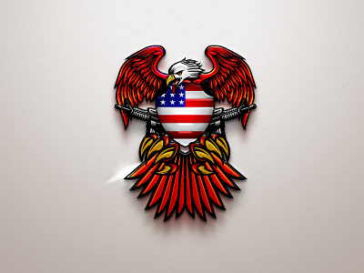 Army Eagle army eagle gun hawk