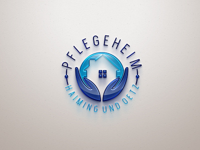 PFLEGEHEIM HAIMING und OETZ abstract business concept corporate elements graphic logo pflegeheim pflegeheim symbol vector