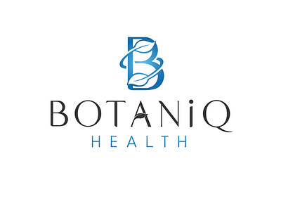BotaniQ Health business concept corporate design logo symbol vector