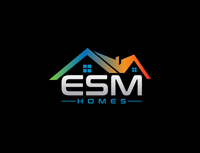 ESM Homes branding business concept corporate design graphic design logo symbol vector