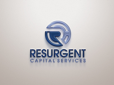 Resurgent Capital Services branding business concept corporate design illustration logo symbol vector