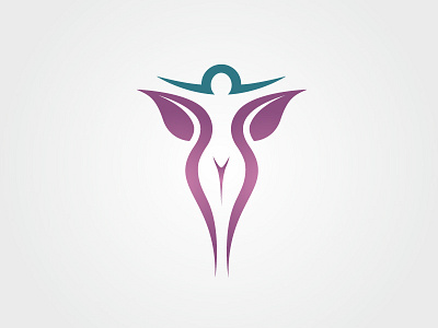 Medical Cure awareness breast cancer care charity cure foundation health logo medical pink woman