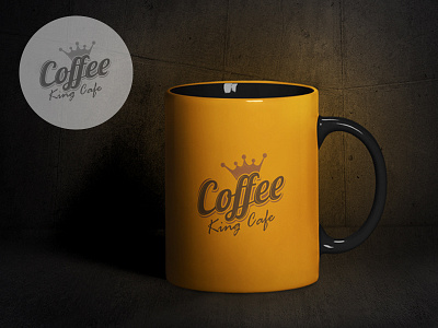 Coffee Shop Logo bean brown cafe chocolate coffee icon illustration love milk mug plate