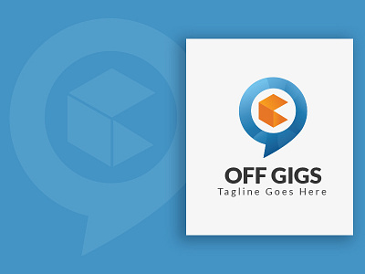 Off Gig Logo Design apps colorfull gig icon iconic letter logo web