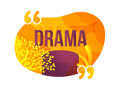 Drama Illustration