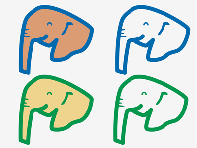 More Elephants! elephant kids logo