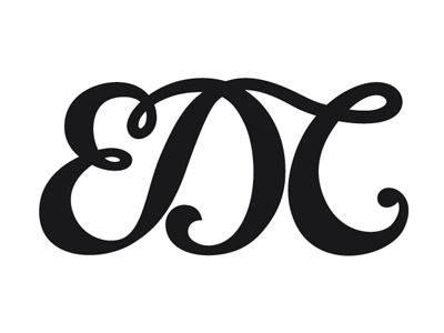 EDC edc logo script