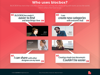 Blocbox Top Page