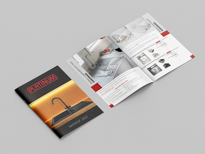 Catalogue PLATINUM branding catalog design graphic design