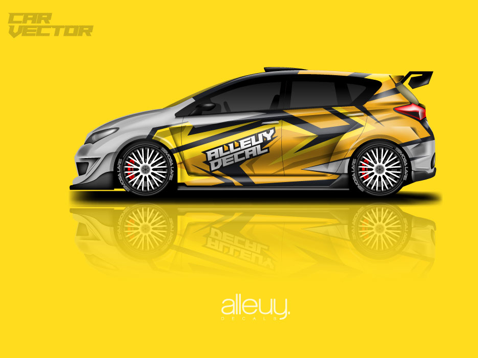 Fonkelnieuw Car wrap designs vector . Full vector EPS 10 by Alleuy on Dribbble WB-32