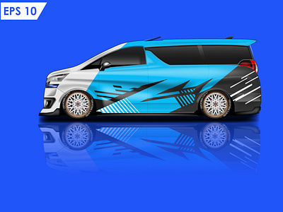 Car wrap mockup design vector eps10 alleuy aouto blue branding car design illustration livery mockup vector vehicle design vehicle graphics vehicle wrap wrap wrapping paper wraps