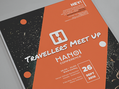 Poster Design for Hostelworld - Hanoi Conference