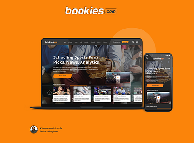 Bookies - Landing Page Redesign - Sports Betting betting dashboad design icon logo nba news nfl picks sketch sport sports betting sports branding sports news typography ufc ui ux vector webdesign