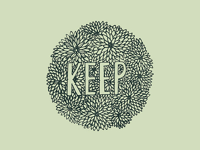 keep drawing floral flowers hand drawn illustration type