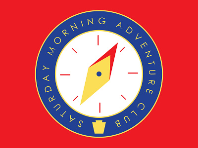 Compass branding compass design graphic design pennsylvania saturday morning adventure club smac vector