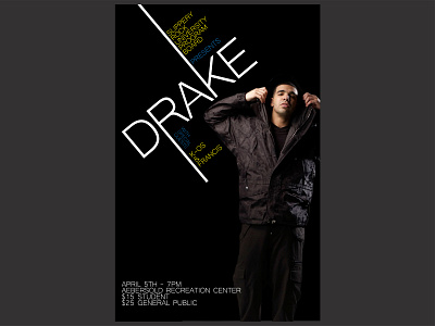 Throwback Thursday - Drake Poster design drake graphic design music poster poster throwback throwback thursday