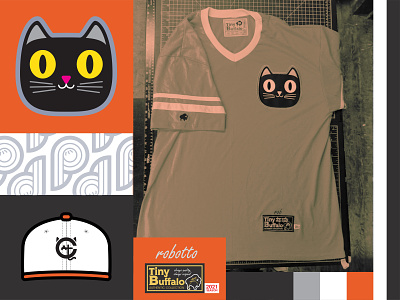 Cat Jersey baseball branding cat design logo sports sports jersey vector wiffle ball wiffle ball jersey