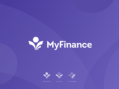 My Finance logo brand designer brand identity branding finance fintech fintech branding fintech logo logo logodesign