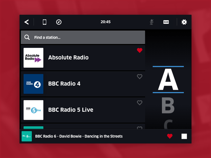 Radio Interface designs, themes, templates and downloadable graphic