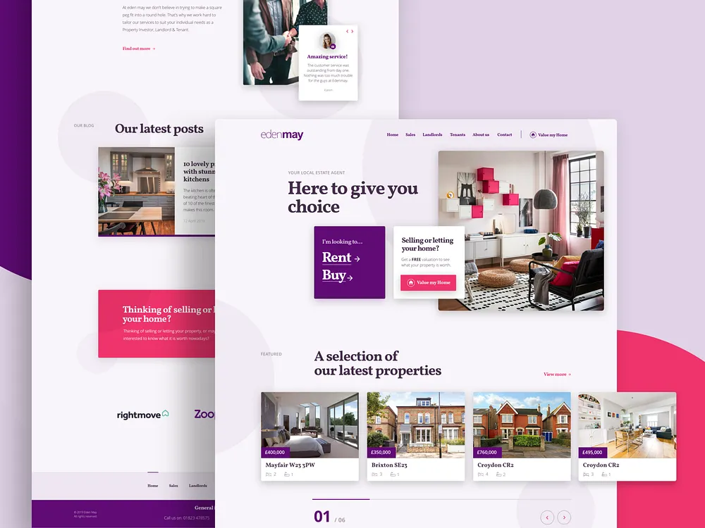 Purple Website designs, themes, templates and downloadable graphic ...