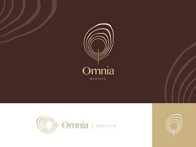 Omnia Medispa branding design logo medipa minimal branding minimal design minimal logo spa logo