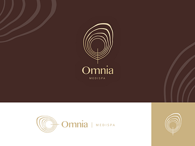 Omnia Medispa branding design logo medipa minimal branding minimal design minimal logo spa logo