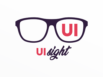 UiSight - Personal Logo design icon logo typography ui ux vector