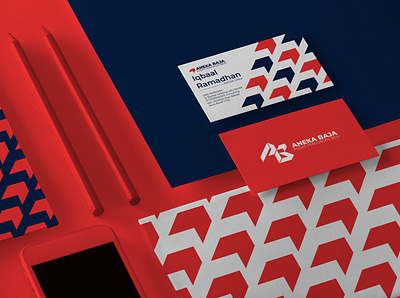 Aneka Baja - Brand Identity brand brand identity branding brandingdesign business card card design design graphic design illustration logo logo design mockup