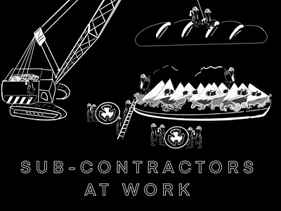 The sub-contractors