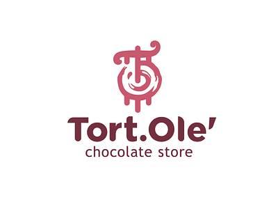 Tort. Ole' brand branding chocolate font identity illustration letter lettering logo logotype ole store tort type