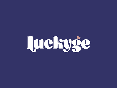 Luckyge bags brand branding font identity illustration letter lettering logo logotype manufacturer type