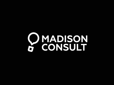 Madison Consult agency balloon brand branding consulting font identity illustration letter lettering logo logotype m madison simple tourism type