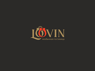 Lovin brand branding font handcuffs hotel identity illustration letter lettering logo logotype love lovin type