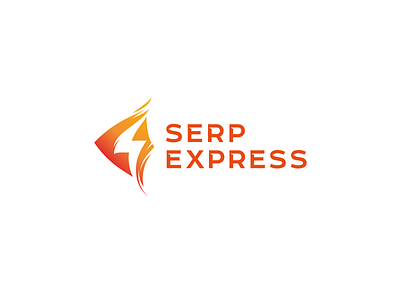 Serp Express brand branding express font identity illustration letter lettering logo logotype serp type