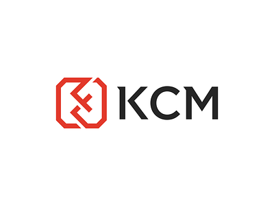 KCM brand branding construction firm font identity illustration kcmo letter lettering logo logotype type