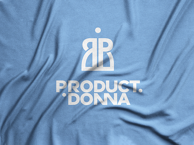 Product Donna brand branding clothes font identity illustration letter lettering logo logotype simple type