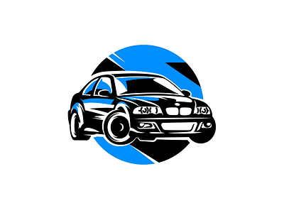 BMW E46 auto bmw car design identity logo logotype е46
