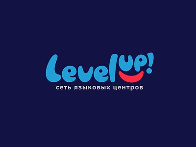 LevelUP! brand branding font identity illustration letter lettering logo logotype school type