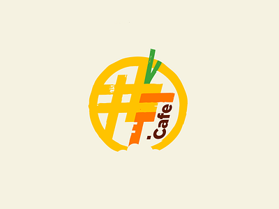 #F.cafe brand branding cafe f font identity illustration letter lettering logo logotype simple type waffles