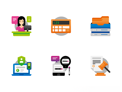 Aurora icons brand branding calculator company counters court dock icon identity protection