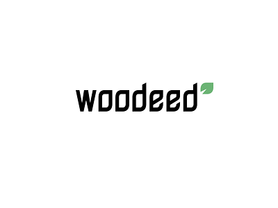 Woodeed brand branding eco font identity illustration kitchen letter lettering logo logotype simple type utensils wood wooded