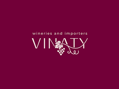 Vinaty brand branding font identity illustration importers letter lettering logo logotype type vinatge wine wineries