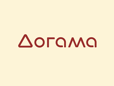 Dogama brand branding font identity illustration letter lettering logo logotype manufacturer simple type