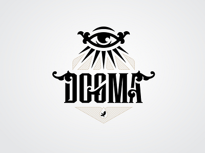 Dogma brand branding dogma font identity illustration letter lettering logo logotype production simple tabacco type